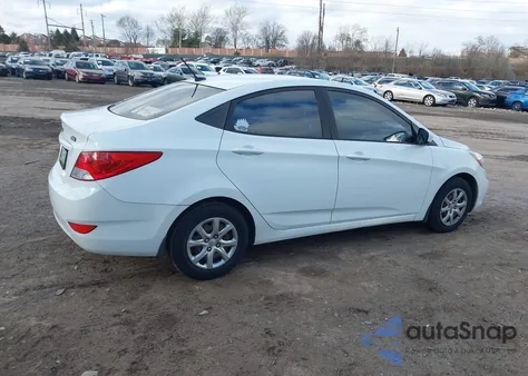 2013 Hyundai Accent Gls из США, поврежденный, VIN KMHCT4AE8DU398106